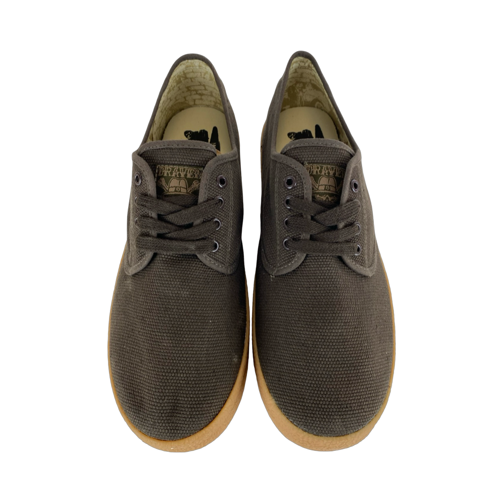Draven Wayne Brown Canvas CVOs Men's Shoes