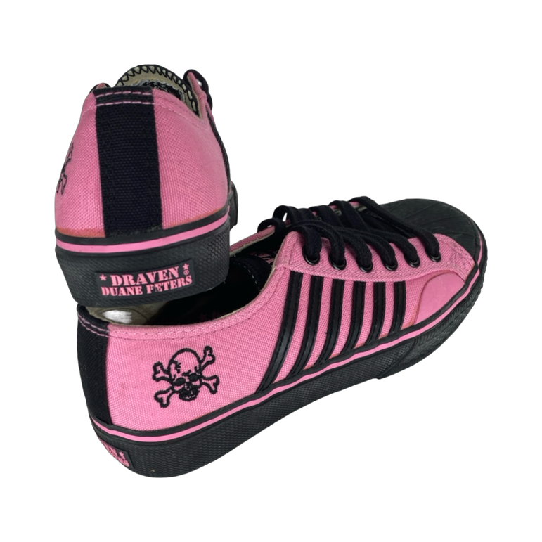 Draven DP Canvas Low Pink/Black Men's Shoes