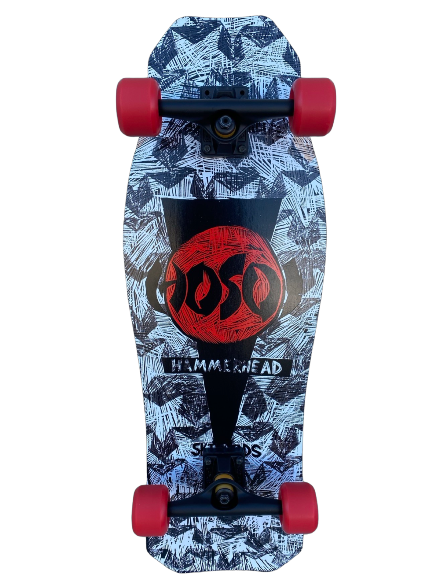 Hosoi Skateboards x Sean Starwars O.G. Hammerhead WoodCut Complete– 10.5