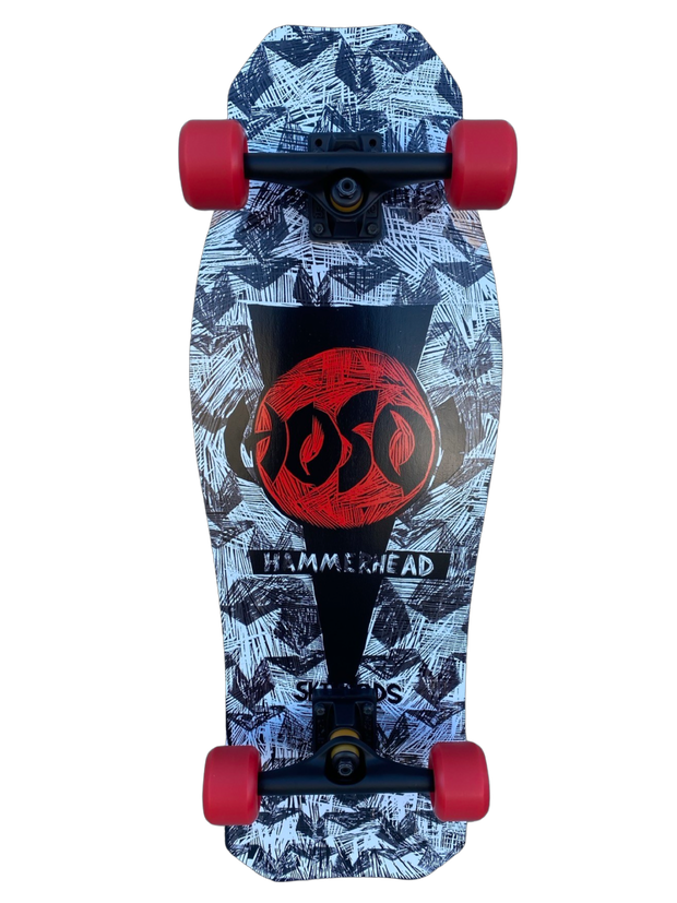Hosoi Skateboards x Sean Starwars O.G. Hammerhead WoodCut Complete– 10.5"x31"