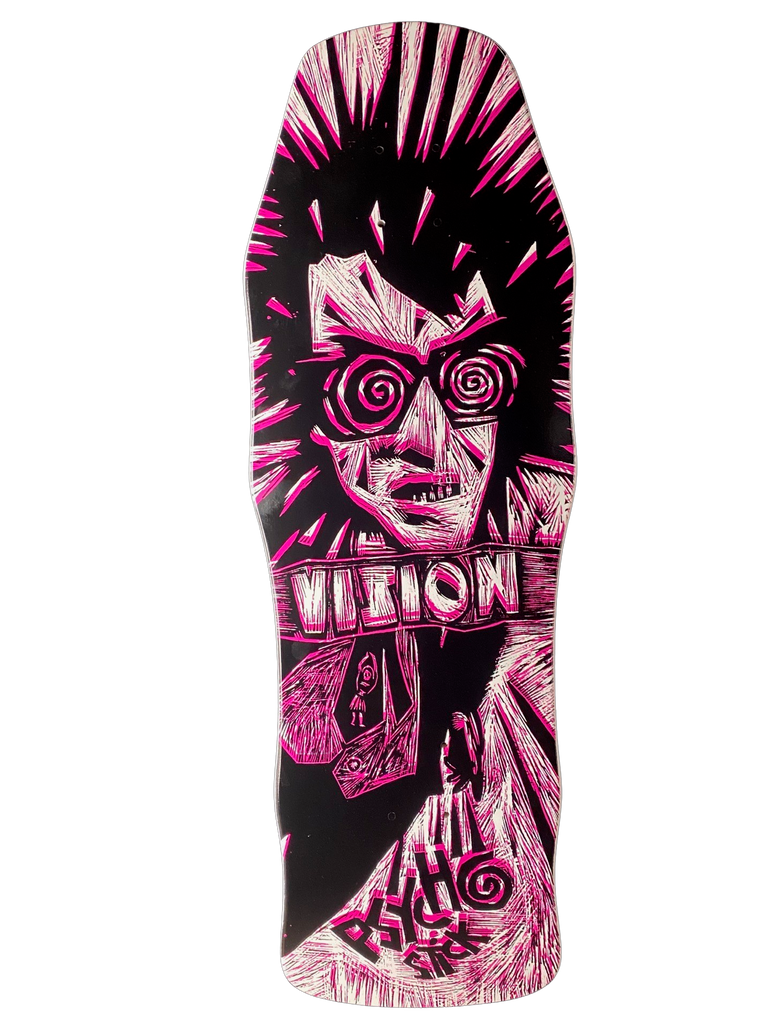 Vision Original Psycho Stick Deck-Woodcut Art by Sean Starwars - 10