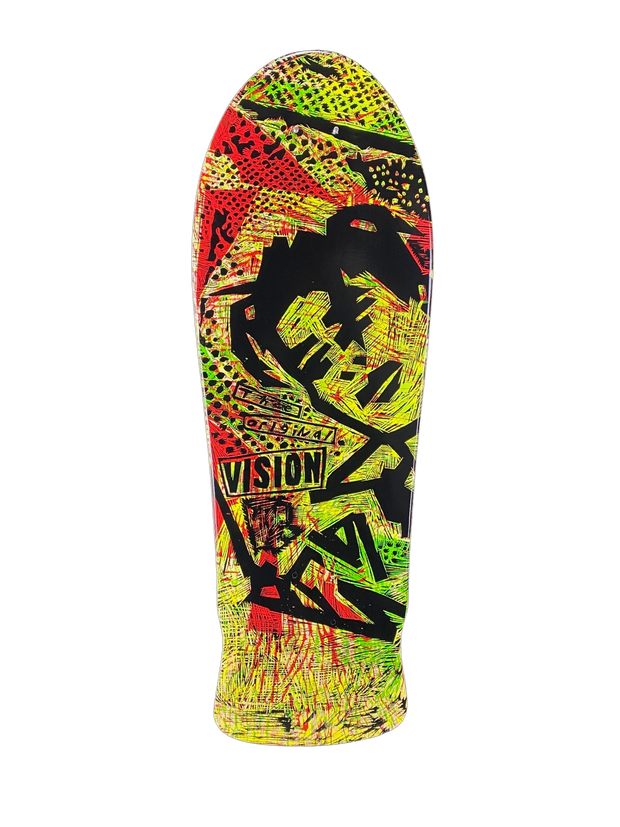 VISION ORIGINAL MG DECK-WOODCUT ART BY SEAN STARWARS- 10"x30"