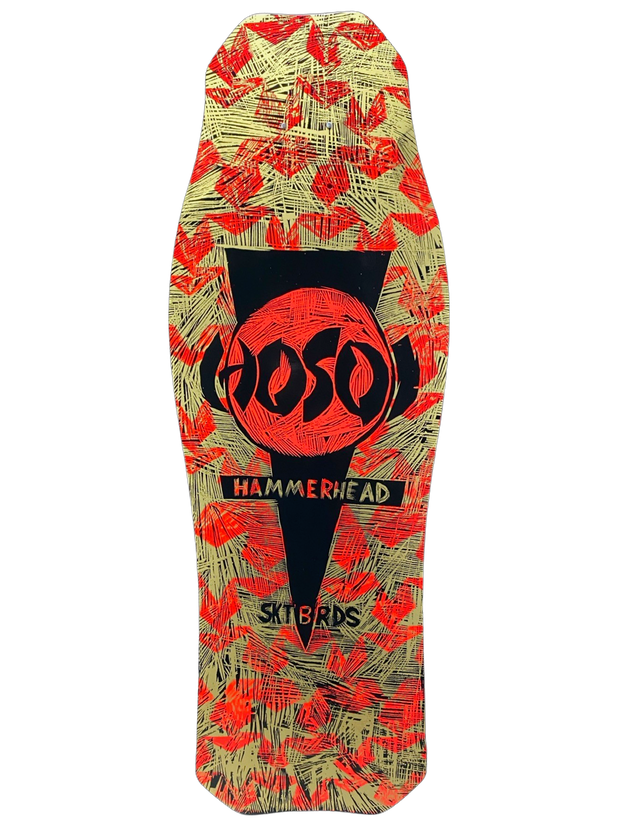 Hosoi Skateboards x Sean Starwars O.G. Hammerhead WoodCut Stars Deck– 10.5"x31"