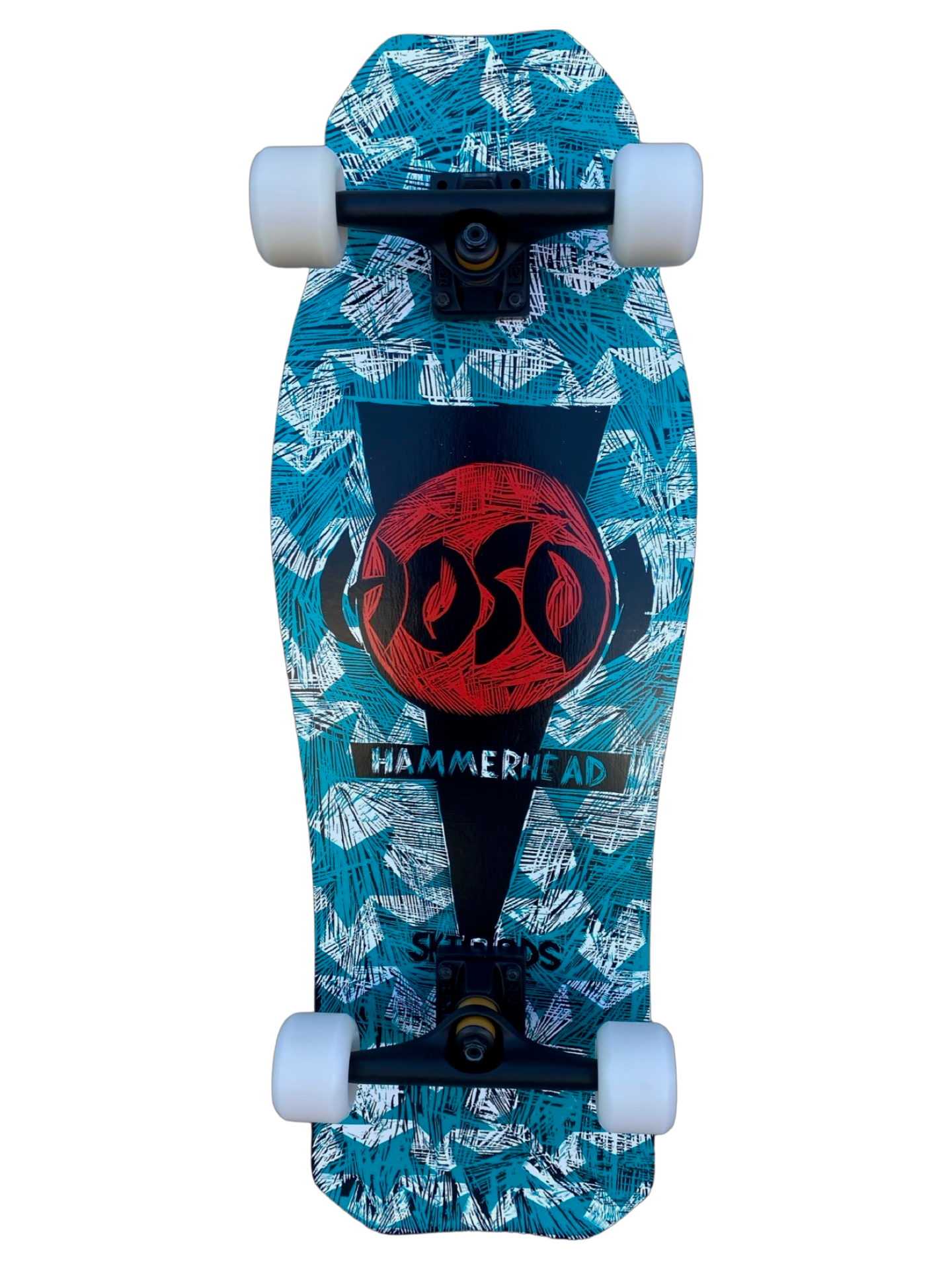 Hosoi Skateboards x Sean Starwars O.G. Hammerhead WoodCut Complete– 10.5