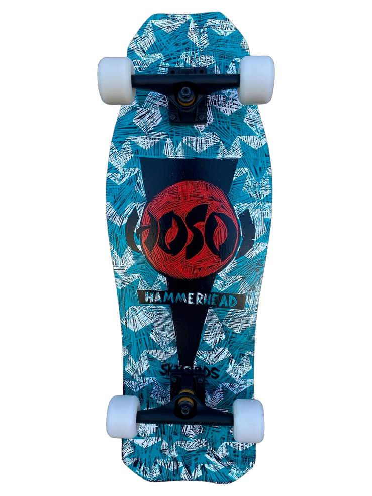 Hosoi Skateboards x Sean Starwars O.G. Hammerhead WoodCut Complete– 10.5"x31"