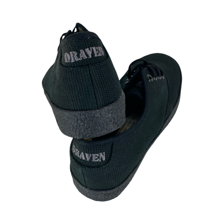 Draven Wayne Black Canvas CVOs Men's Shoes