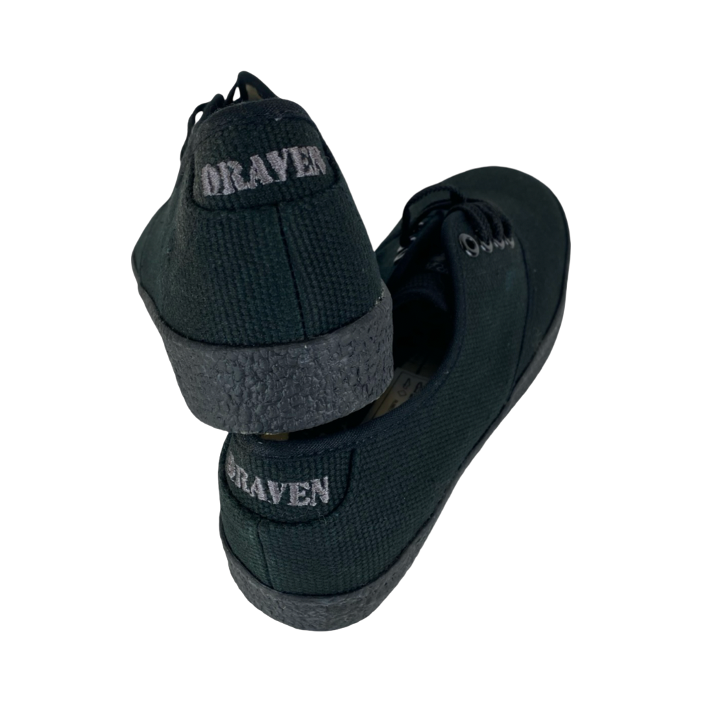 Draven Wayne Black Canvas CVOs Men's Shoes