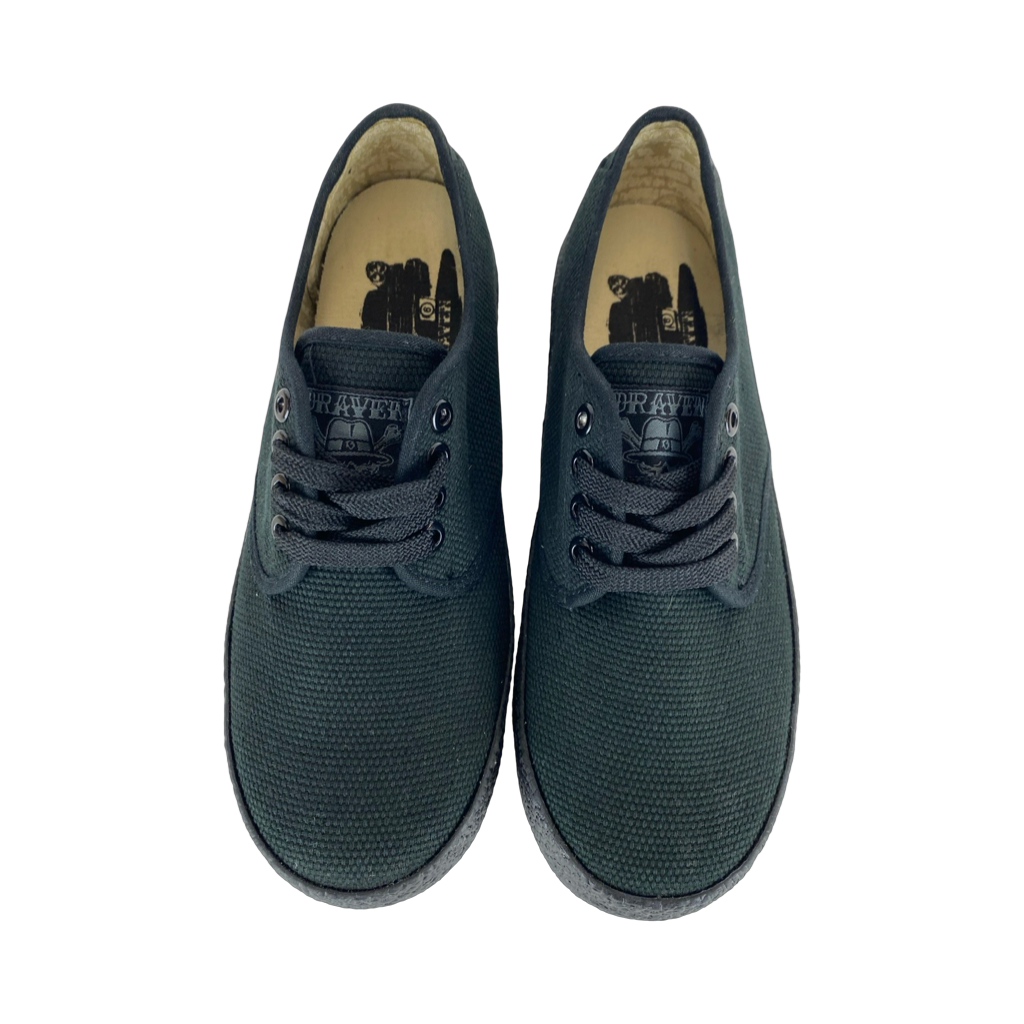 Draven Wayne Black Canvas CVOs Men's Shoes