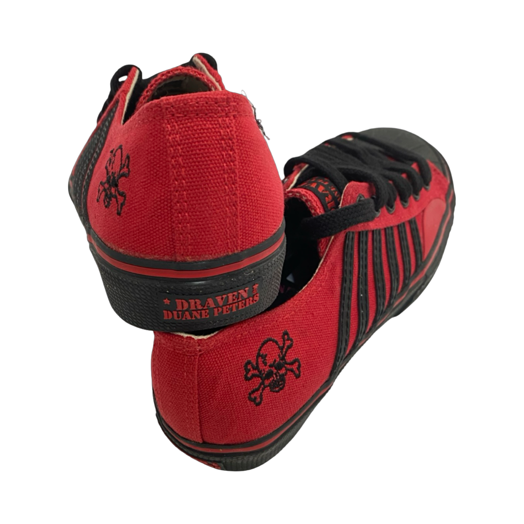 Draven DP Canvas Low Red/Black Men's Shoes