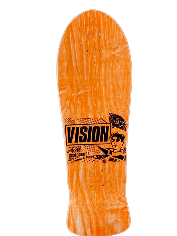 VISION ORIGINAL MG DECK-WOODCUT ART BY SEAN STARWARS- 10"x30"
