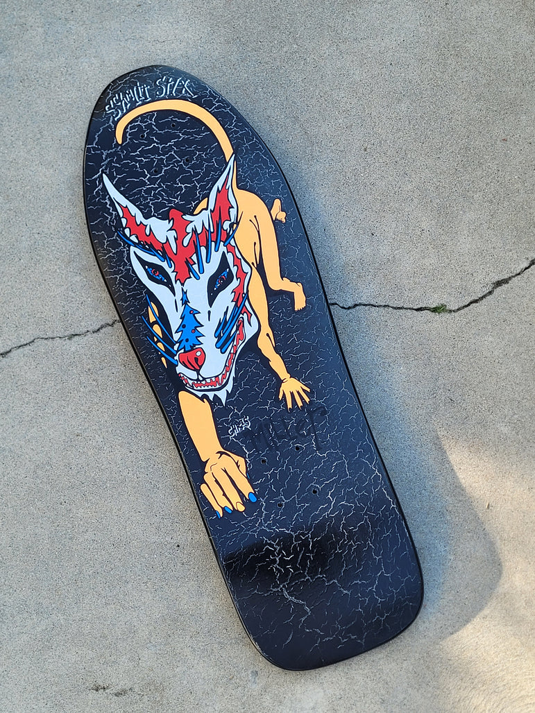 CRACKLE Schmitt Stix Chris Miller Dog Large Limited Deck- 10