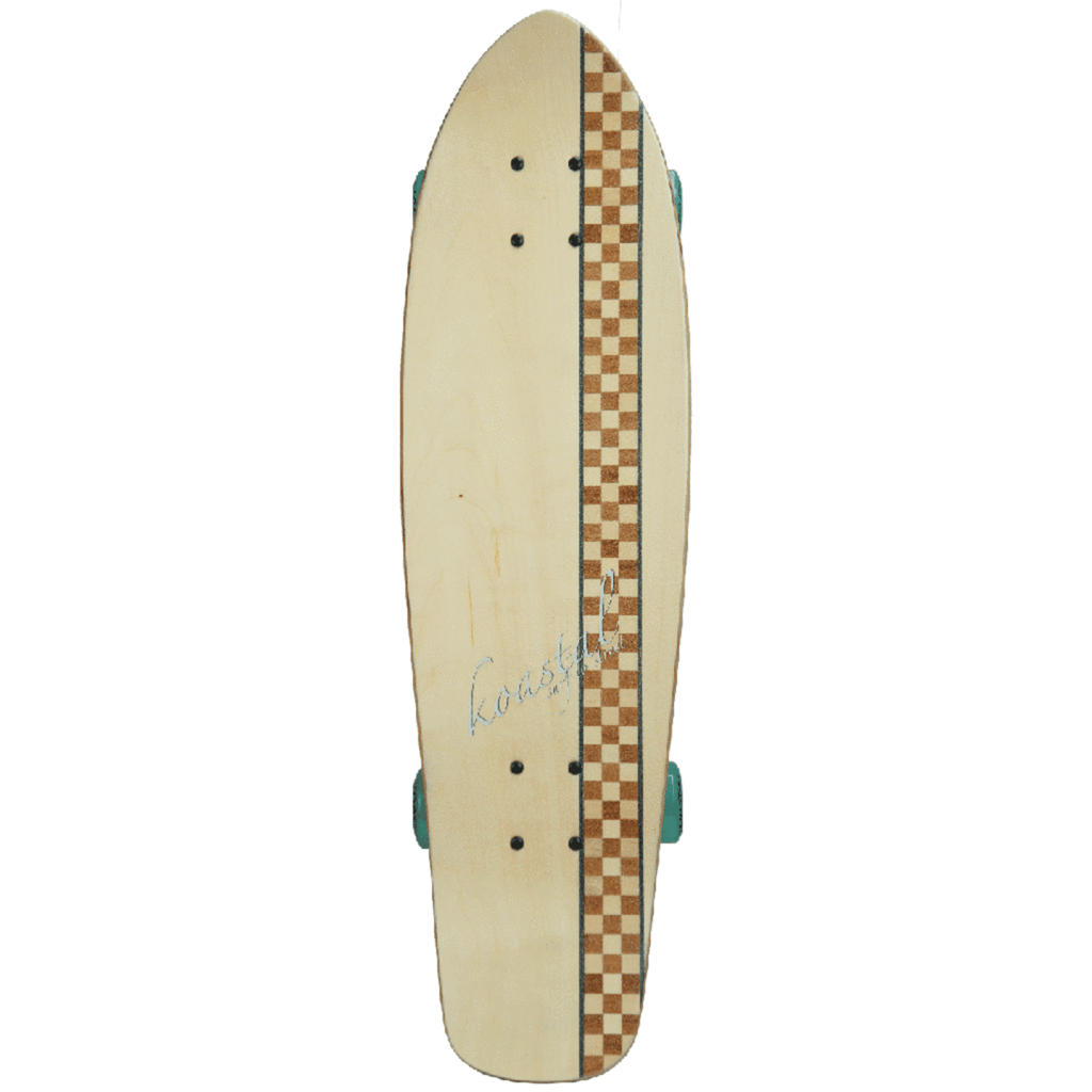 Koastal Checkered Stripe Light Mini Cruiser Complete