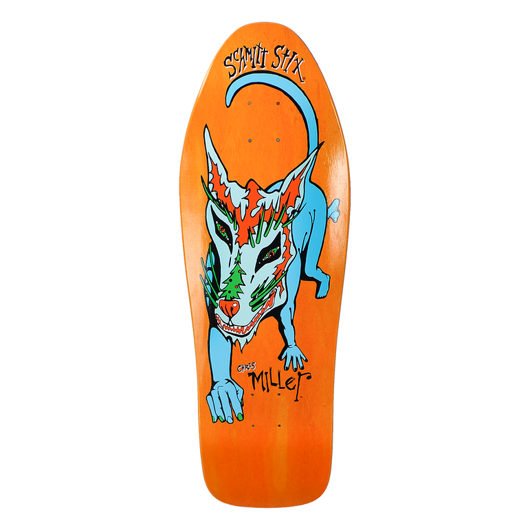 Schmitt Stix Chris Miller Dog Large Re-issue Deck- 10"x31.875"  WB 15.5"