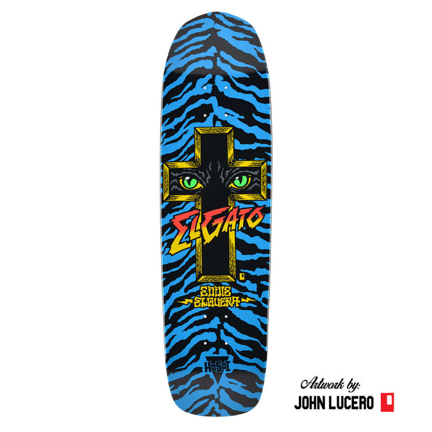 Hosoi Skateboards Cat Eyes Deck– 8.75"x32.75"- Blue Dip