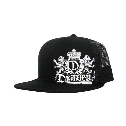 Lion Crest Black Draven Hat