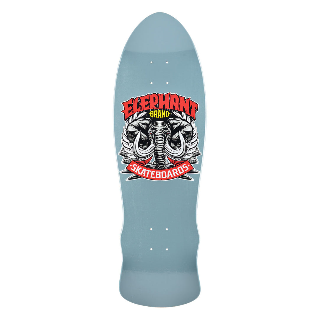 Elephant Brand Skateboards スケートボードデッキ Elephant Brand Street Axe Deck- Grey - 9.5