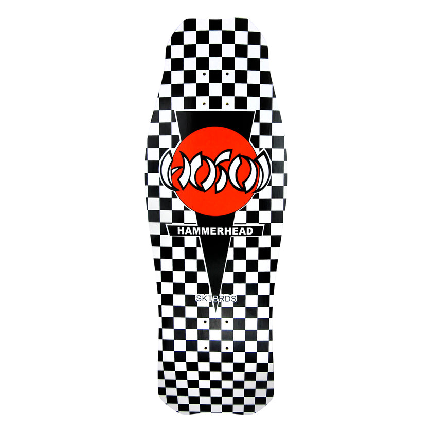 Hosoi Skateboards O.G. Hammerhead Checkerboard Deck– 10.5"x31"
