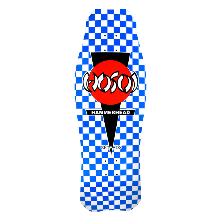 Hosoi Skateboards O.G. Hammerhead Checkerboard Deck– 10.5