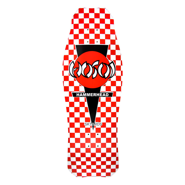 Hosoi Skateboards O.G. Hammerhead Checkerboard Deck– 10.5
