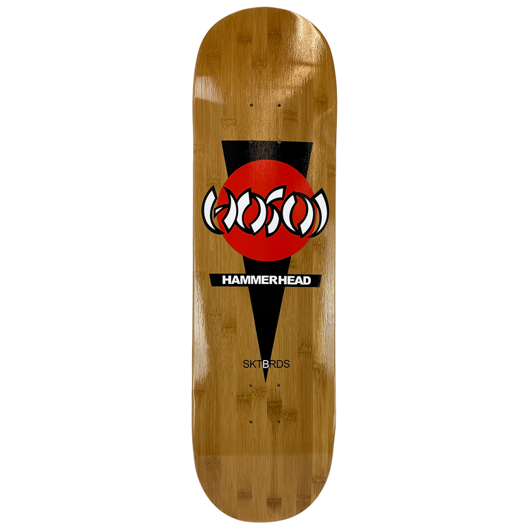 Hosoi Hammerhead Bamboo deck- Popsicle Shape