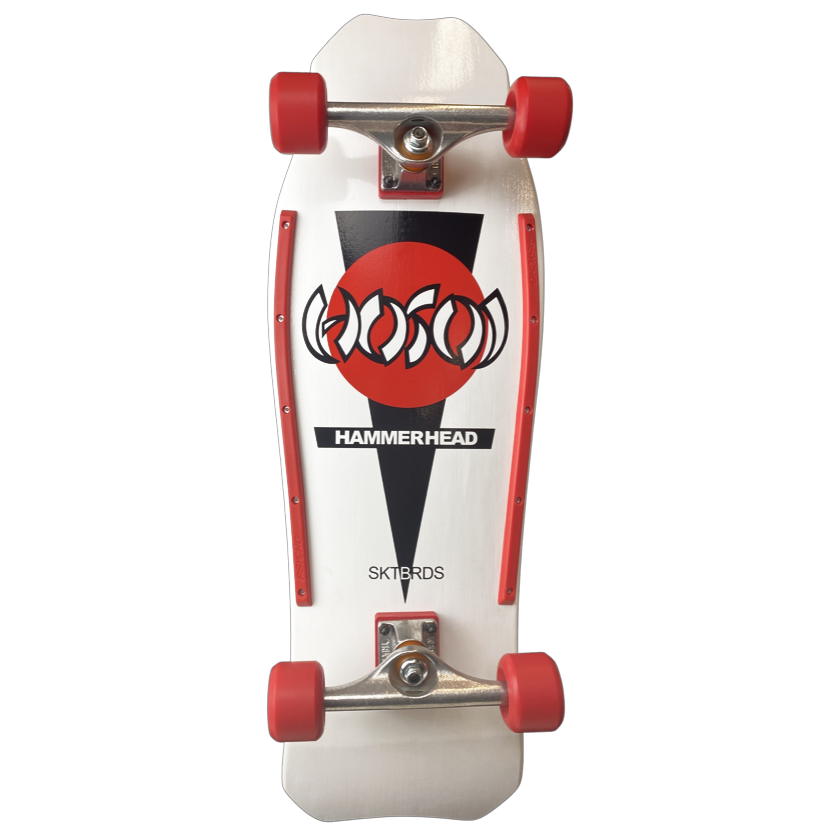 Hosoi Hammerhead Double Kick Complete Skateboard- 10.25