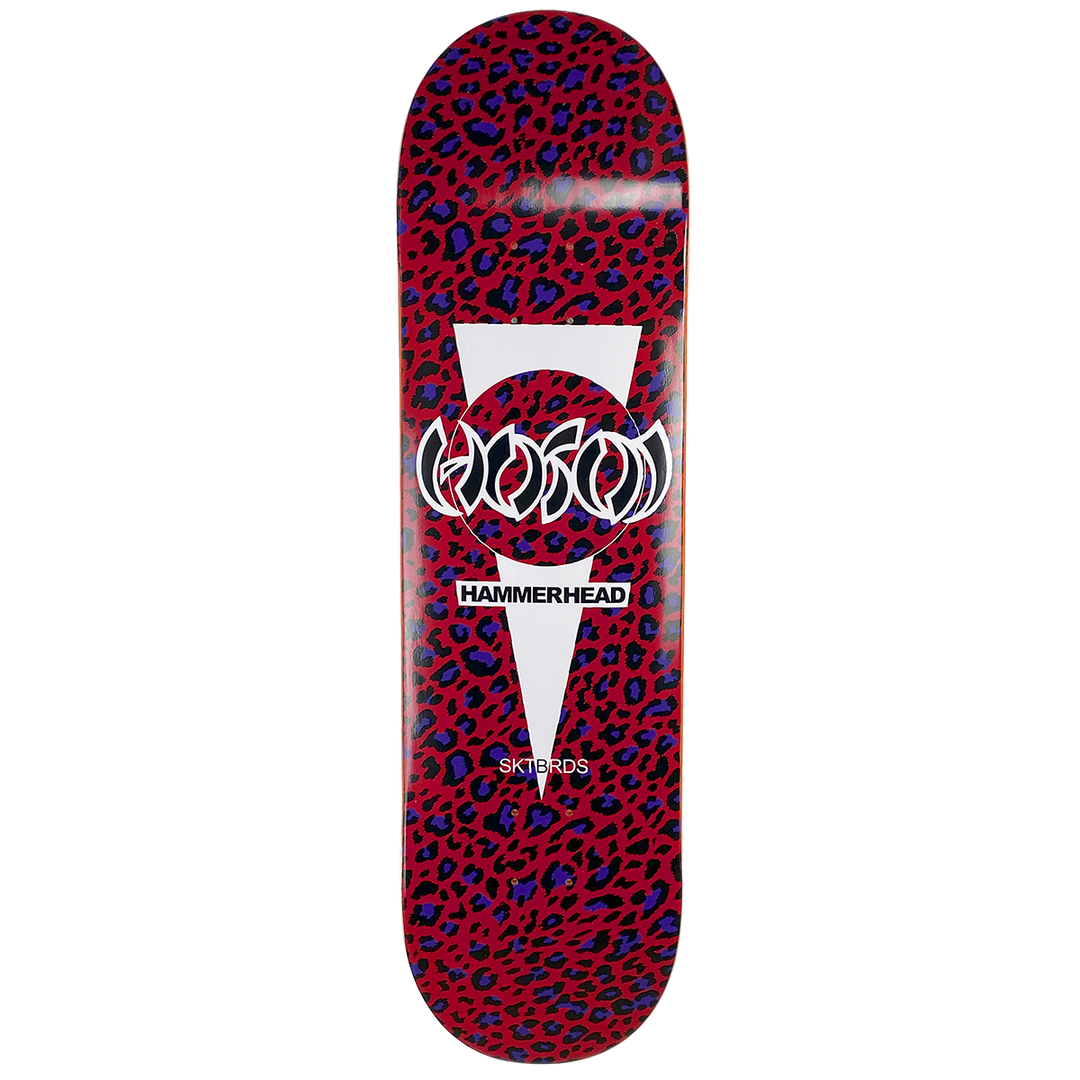 スケートボード 80'HOSOI HOSOI_HH_LEOPARD_RED_POPSCICLE