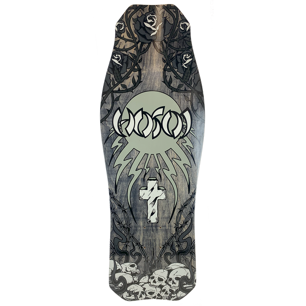 Hosoi Skateboards Skull N' Roses OG Hammerhead Deck – 10.5"x31"