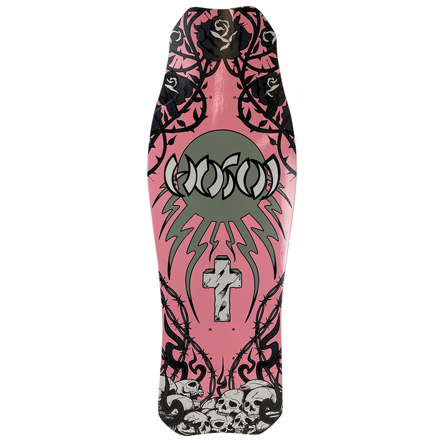Hosoi Skateboards Skull N' Roses OG Hammerhead Deck – 10.5"x31"