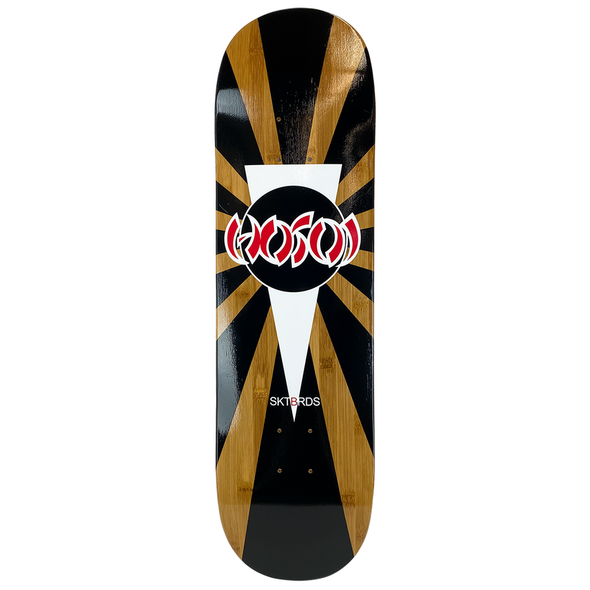 Hosoi Rising Sun Bamboo deck- Popsicle Shape