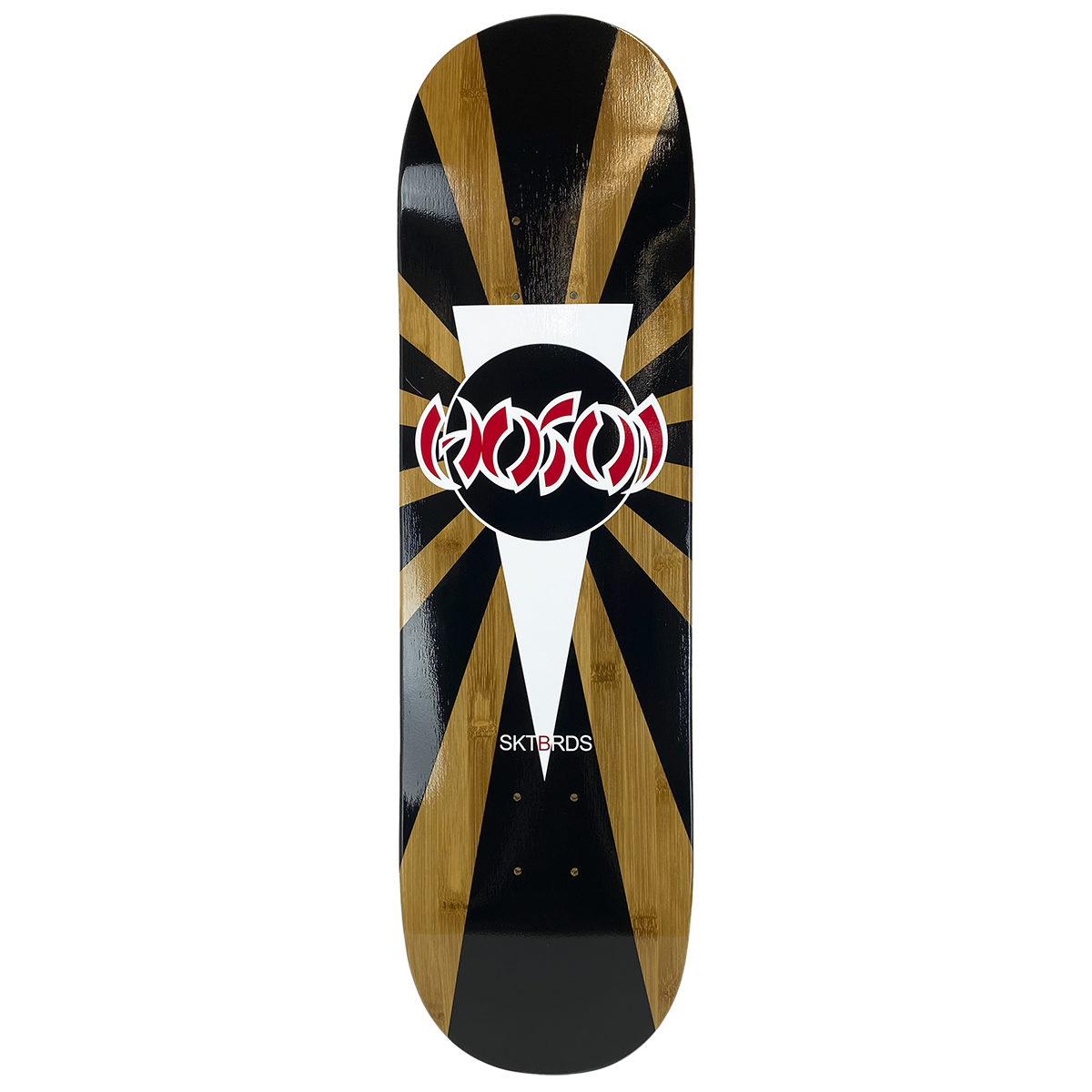 Hosoi Rising Sun Bamboo deck- Popsicle Shape