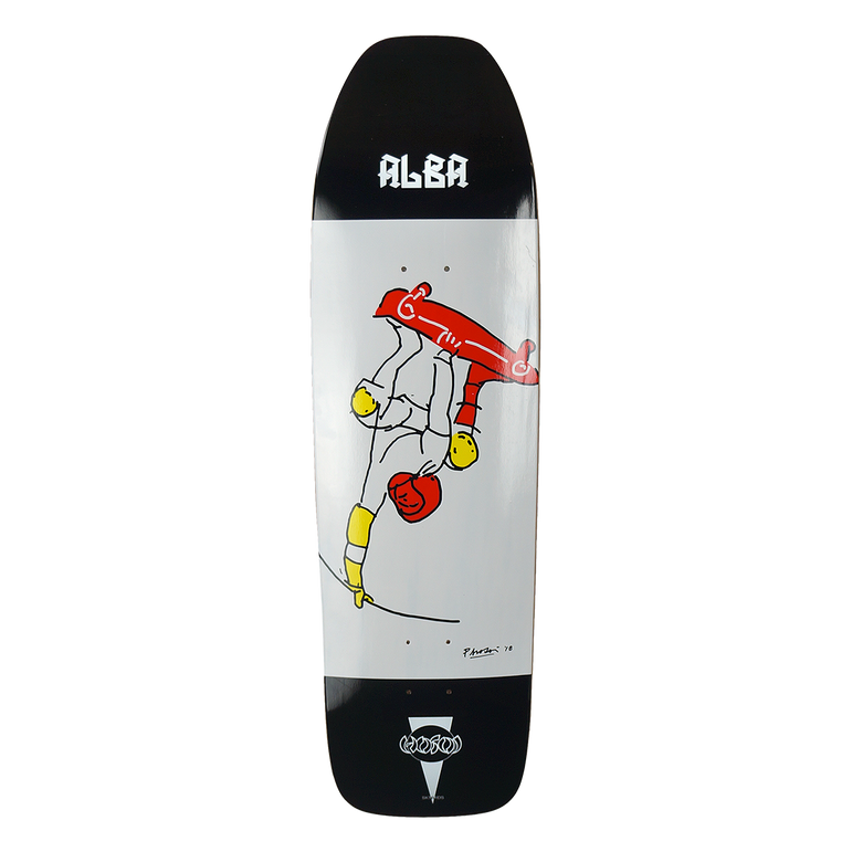 Hosoi Pro Team: Handplant Series - Mickey Alba 8.875" x 32.75" Deck