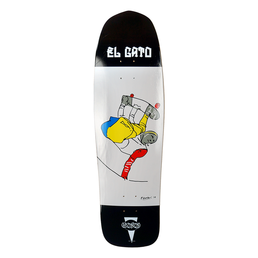 Hosoi Pro Team: Handplant Series - Eddie Elguera  9" x 33" Deck