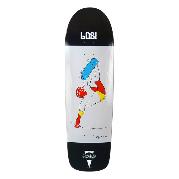 Hosoi Pro Team: Handplant Series - Allen Losi  9" x 32.25" Deck