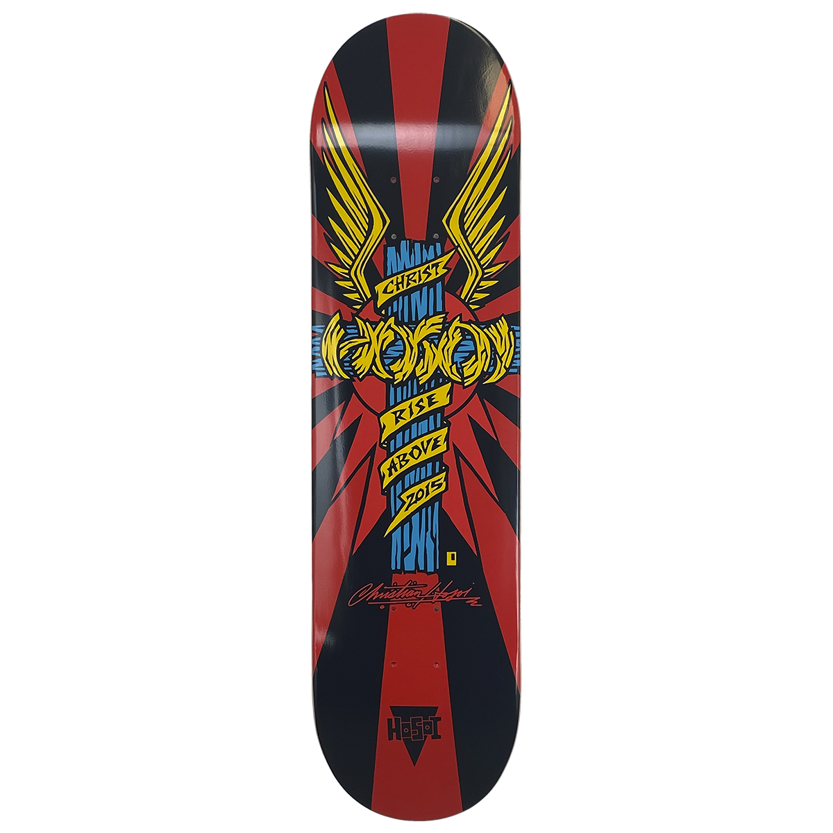 Hosoi Skateboards Wings Street Deck - Popsicle Shape