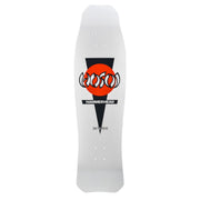 Hosoi Skateboards Hammerhead Longboard Deck – 10" x 37"- White