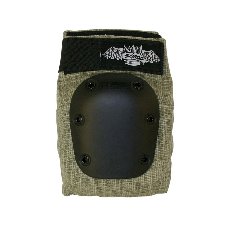 Olive Hemp Knee Pad - Front