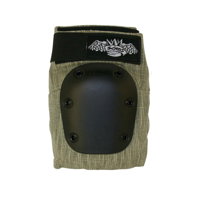 Olive Hemp Knee Pad - Front