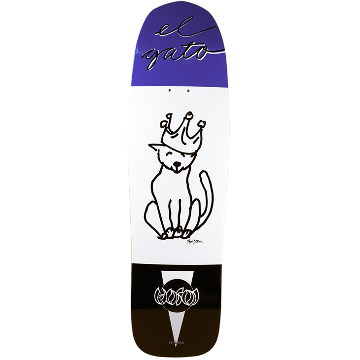 Hosoi EL Gato Crown Deck – Select Skate Shop