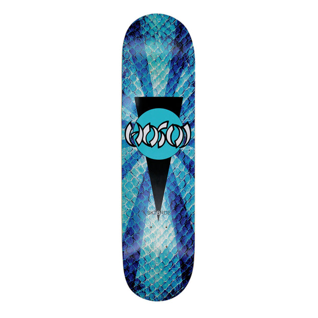 Hosoi Skateboards Blue Snakeskin Deck- 8"x32"