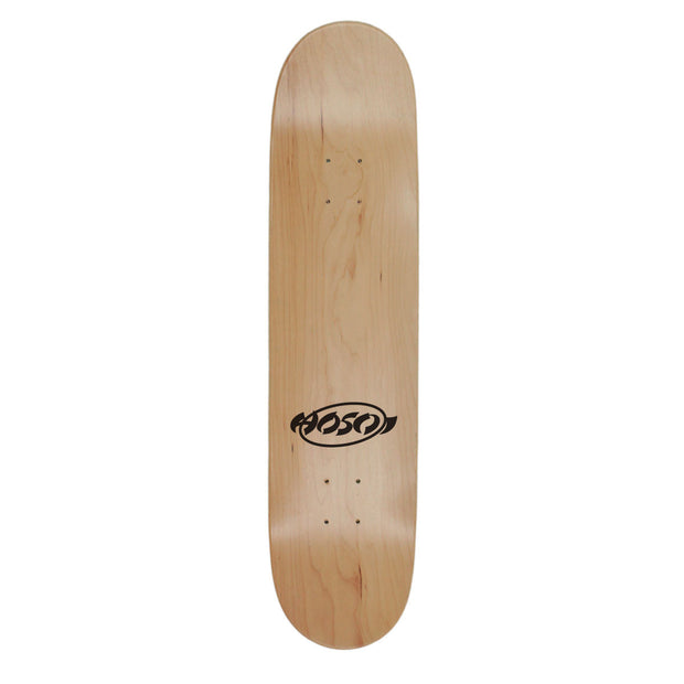 Hosoi Skateboards Orange Snakeskin Deck– 8.5"x32.5"- Top