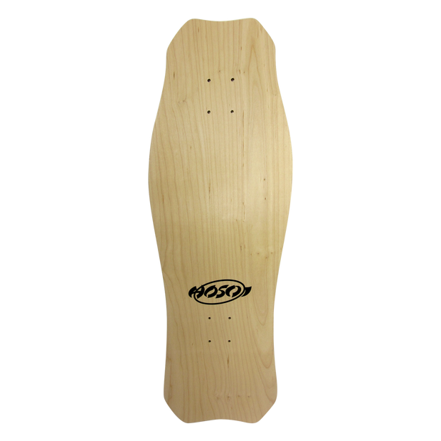 Hosoi Skateboards O.G. Hammerhead Gold Foil Deck Signed – 10.5"x31"