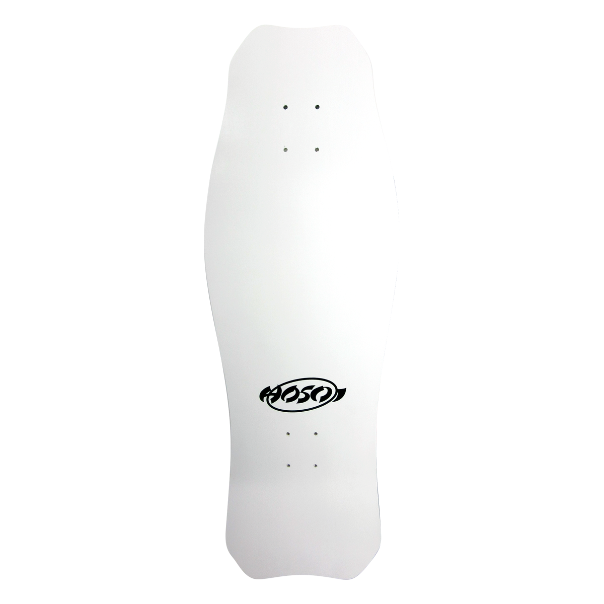 Hosoi Skateboards O.G. Hammerhead White Deck Signed – 10.5