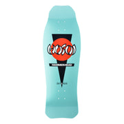 Hosoi Skateboards Hammerhead Double Kick Deck- 10.25"x31.25"- Turquoise