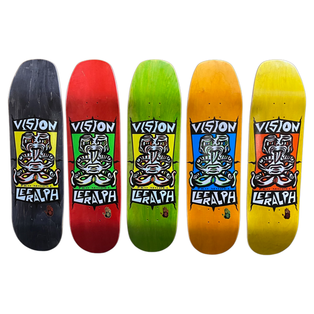 Vision Lee Ralph Tiki Modern Shaped Deck- 8 1/2” x 32 1/2”