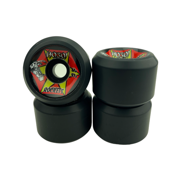 Hosoi Skateboards Rockets Wheels- 61mm 97a