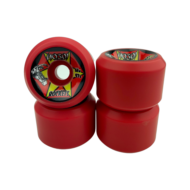 Hosoi Skateboards Rockets Wheels- 61mm 97a