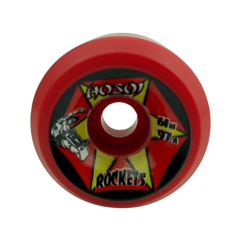 Hosoi Skateboards Rockets Wheels- 61mm 97a