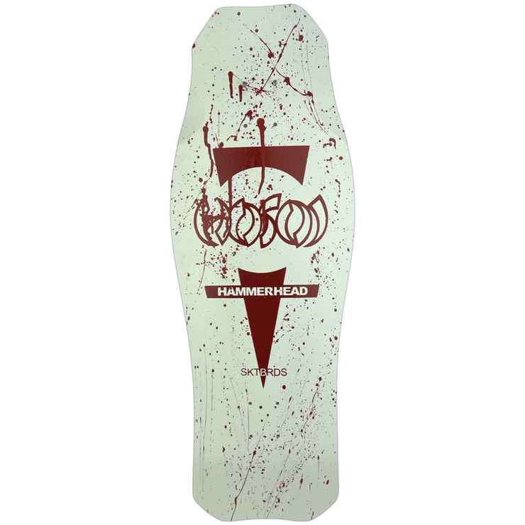 Hosoi Limited Halloween 2022 Bloody White OG Hammerhead – 10.5"x31"