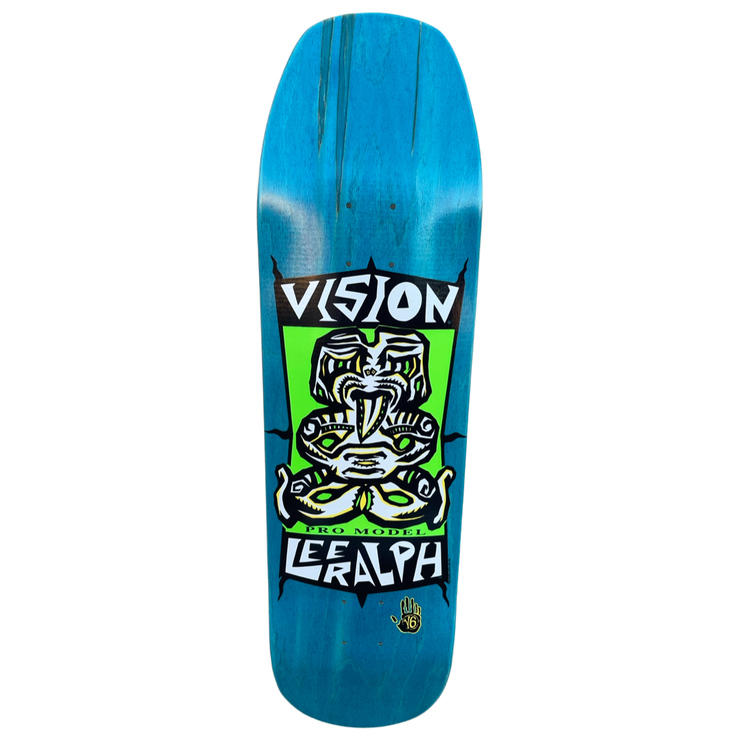 Vision Lee Ralph Tiki Modern Shaped Deck- 8 1/2” x 32 1/2”
