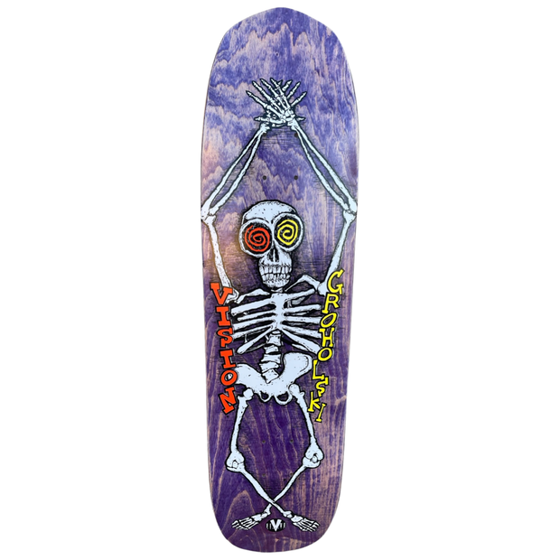 Vision Groholski Skeleton Modern Shaped Deck- 8.5"x32.75"